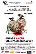 2, 3, 4 dcembre 2021 : reprsentations  Toulouse !
